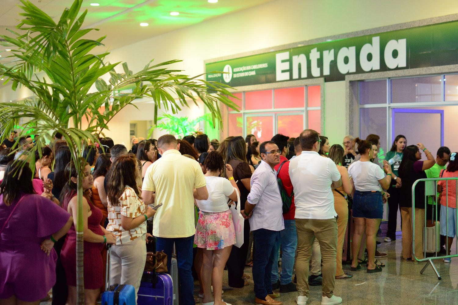Corredor de expositores